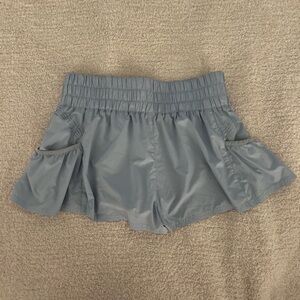 Free People Get Your Flirt On Shorts. Size small bluish grey color
